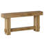 Table de couloir de style moderne, table de canapé avec charme rustique et surface spacieuse pour présenter un décor