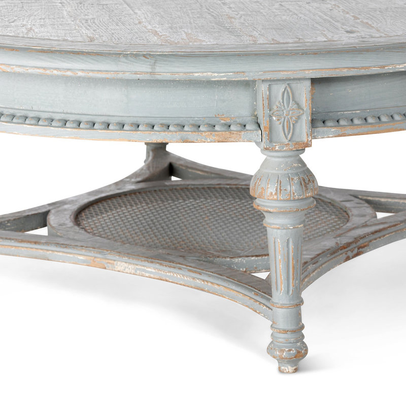 Solid Wood Top Coffee Table