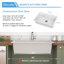 Évier de cuisine à quartz à cuve simple encastrable avec accessoires Quartz Workstation-118658702-128836852
