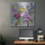 Art mural en métal Latitude Run® «Fab Floral» par St Hilaire Elizabeth-1922672099