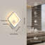 Square 30cm LED Aluminium Wall Light-146761822