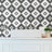 Twenties 8" x 8" Ceramic Patterned Wall & Floor Tile