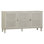 Lugano Reclaimed Acacia White Wash Coastal 66-Inch Long 3-Door Sideboard With Iron Hardware