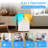 Wiytamo 14000 BTU Portable Air Conditioner for 700 Sq. Ft. with Heater and Smart WIFI Remote Included