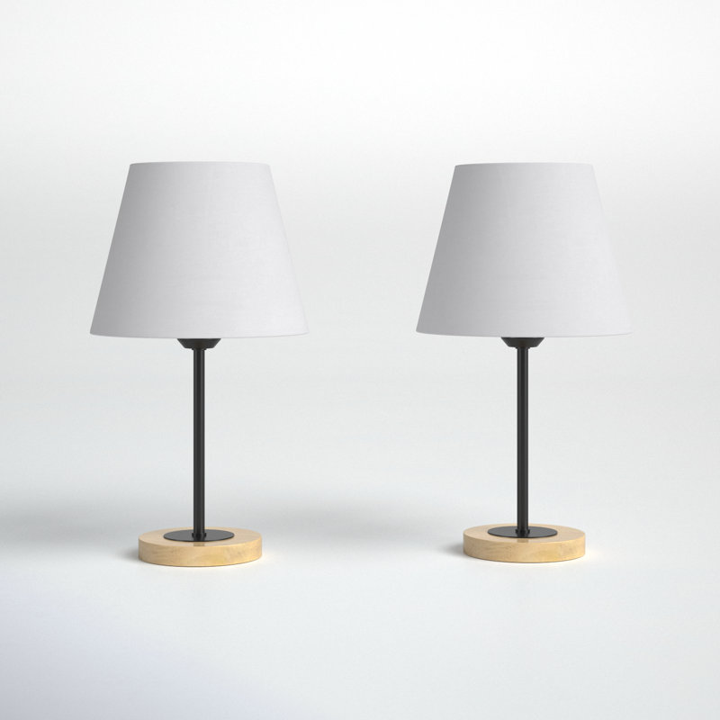 Lampe de table 15,4 "Awet, Noir