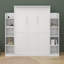 Lit escamotable double avec tablettes et DEL-1638913539