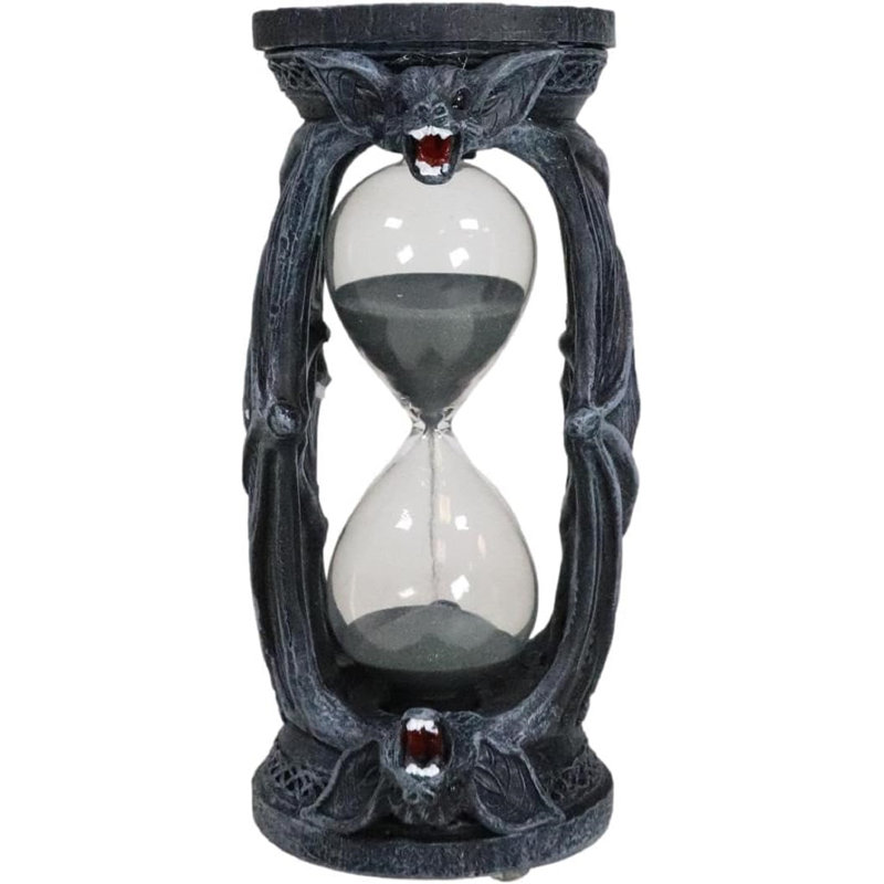 Hadsock Handmade Resin Hourglass Decorative Object