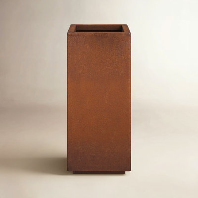 Corten Steel Series Pedestal Planter