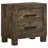 Gurmaan 2-drawer Nightstand Rustic Golden Brown