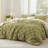Bedsure Boho Tufted Checkered Farmhouse Comforter Set-19842428-19842421