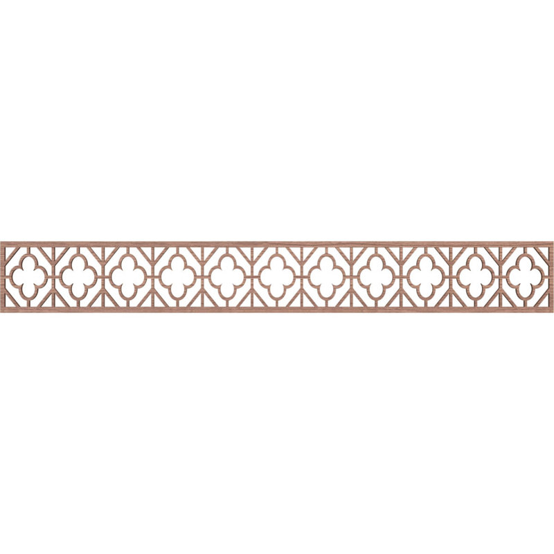 Moulure Hazelton, Noyer, H 6 po x l 46,5 po x P 0,25 po