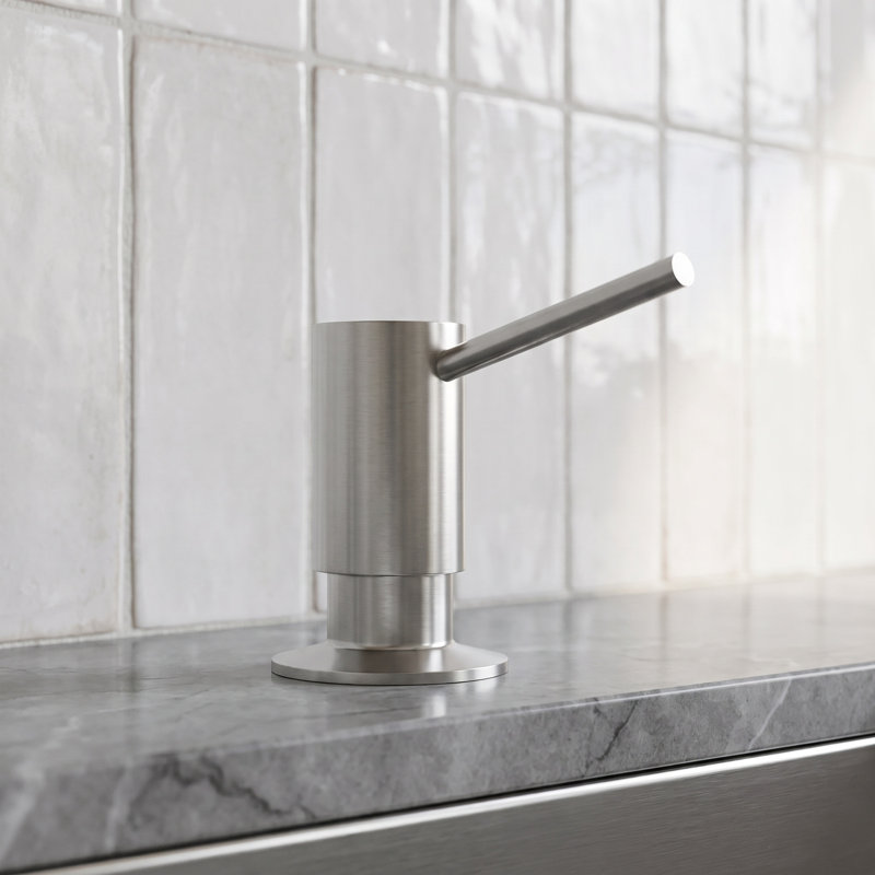 10 oz. Braddock Kitchen Soap Dispenser, Stainless Steel