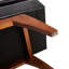 Tabouret de bout confortable avec polaire et compartiment de rangement secret