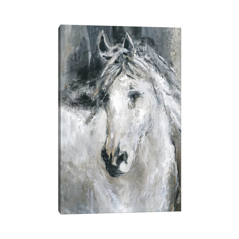 Facing The Wind by Carol Robinson - Print on Canvas, 20.32 cm H x 30.48 cm W, Wrapped Canvas