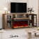 TV Stand for TVs up to 65" with Fireplace Included