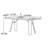 Modern and upscale rectangular dining table-1302989419