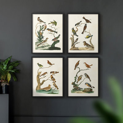 «Silent Energy I», ensemble de 4 encadrées
