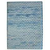 Geometric Area Rug in Blue
