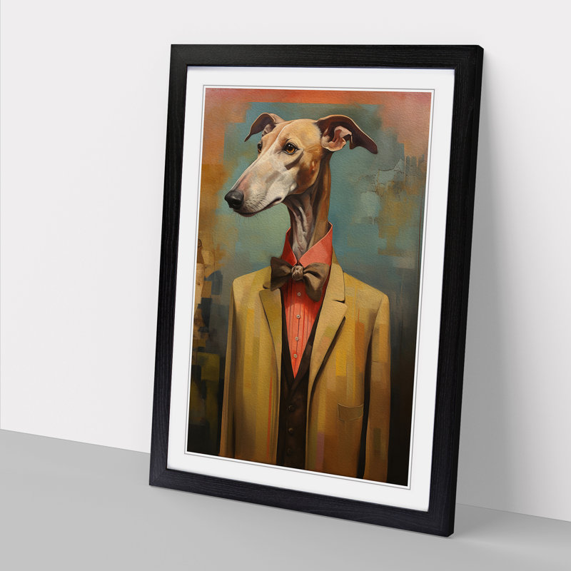 Greyhound Orphism - Framed Print