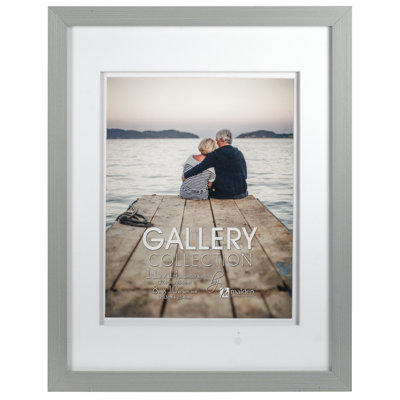Wood Matte Picture Frame with Mat