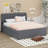 Upholstered Panel Bed-2051764715