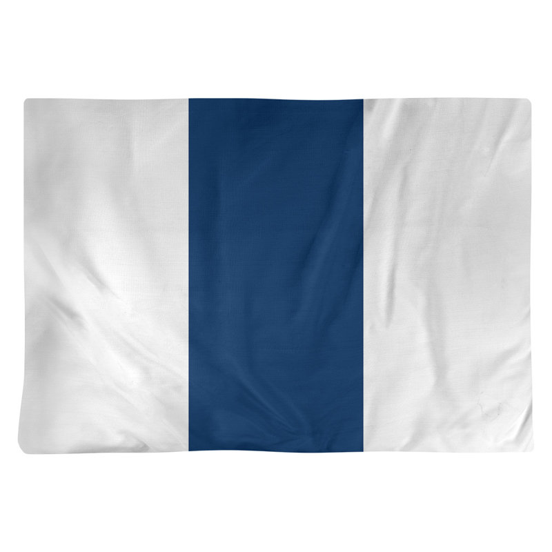 Récapitulatif 18" basket Indiana, Blanc / bleu marine, Polyester