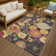 Machine Washable Indoor/Outdoor Matteson ACN2293 Floral Rug