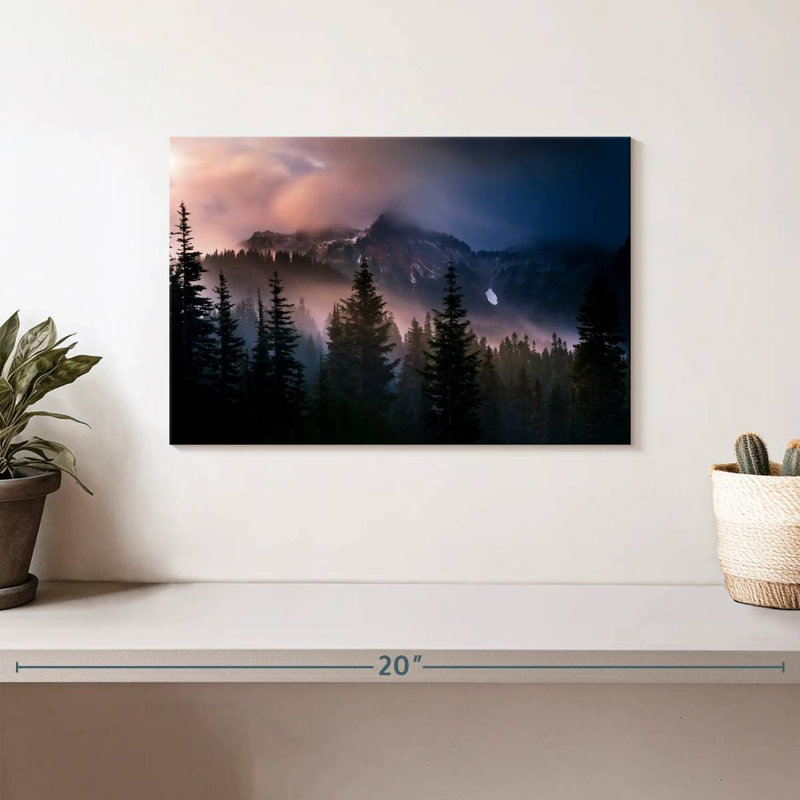 Alvord Mt. Rainier Storm Mist, H 8 po x l 12 po