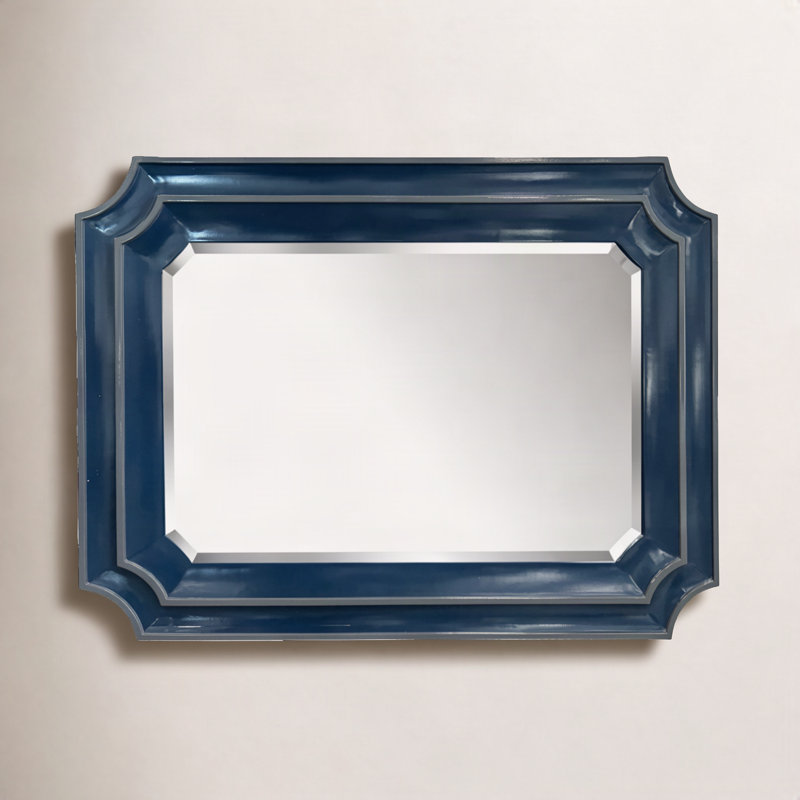 Dante Accent Mirror, Navy