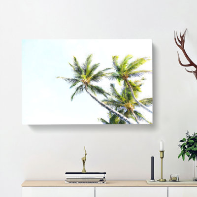 Tropical Palm Trees - Wrapped Canvas