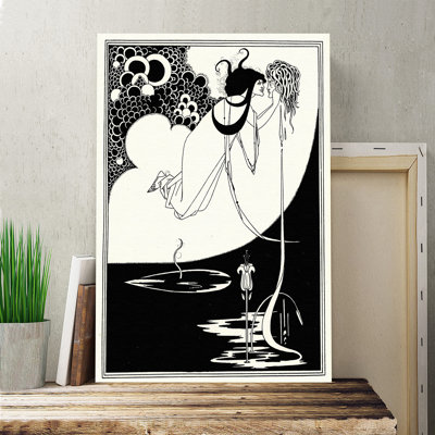 Aubrey Beardsley - Wrapped Canvas Painting