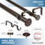 Tringle à rideaux double Coulombe-2133713859-2133713866