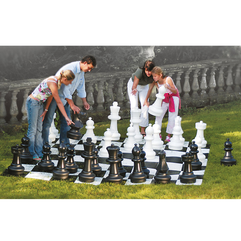 Rolly Toys Large Chess Pieces, 64cm H x 24cm W x 24cm  D