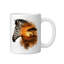 Zebra Savanna Sunset Ceramic Mug, 11oz