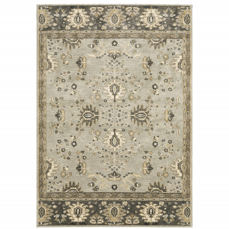 Caryll Oriental Indoor Rug, Rectangle 6'7" x 9'6"
