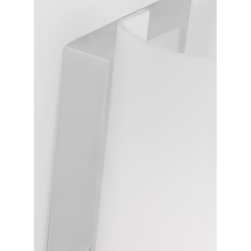 Dimmable LED Vanity Light, Polished Nickel