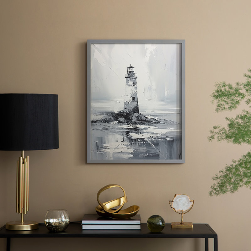 «NAUTICAL Series Dxxiv», Gris, H 11 po x l 9 po