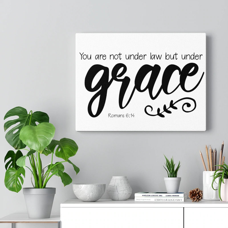 Under Grace - reproduction sur toile tendue, H 18 po x l 24 po x P 1,25 po