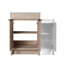 Meuble-lavabo autoportant 24 po avec lavabo en céramique 24 po Modern-659171230-659171229