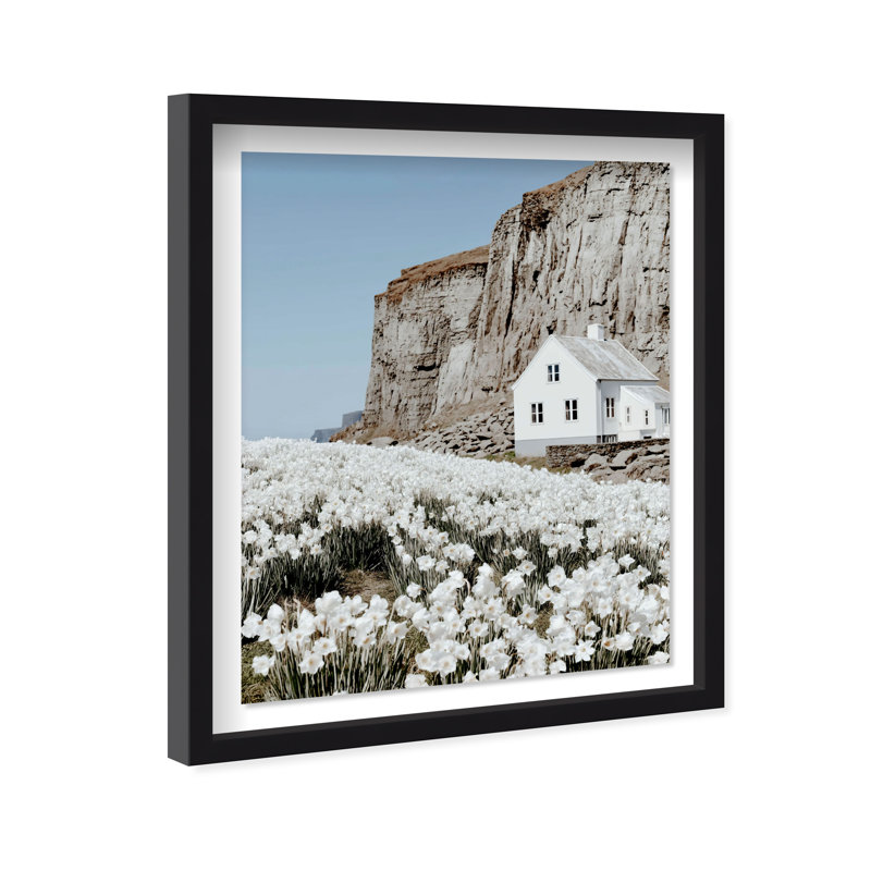 Coastal Homes II Print by Oliver Gal, 25.5" H x 21.5" W, Black Shadowbox
