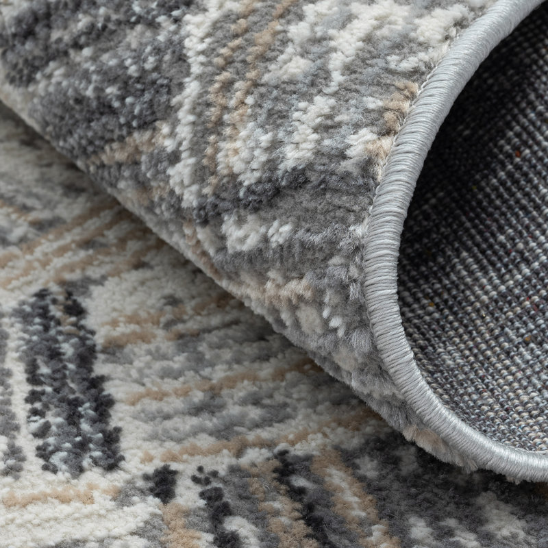 Maya cream Rug, Round 120cm