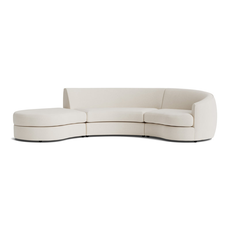 Sectional, Performance Boucle - Cream