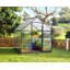 Palram - Ensemble de serre à cadre en aluminium en polycarbonate de style passe-partout hybride l 6 pi x P 4 po Canopia - Gris-53854491-120147057