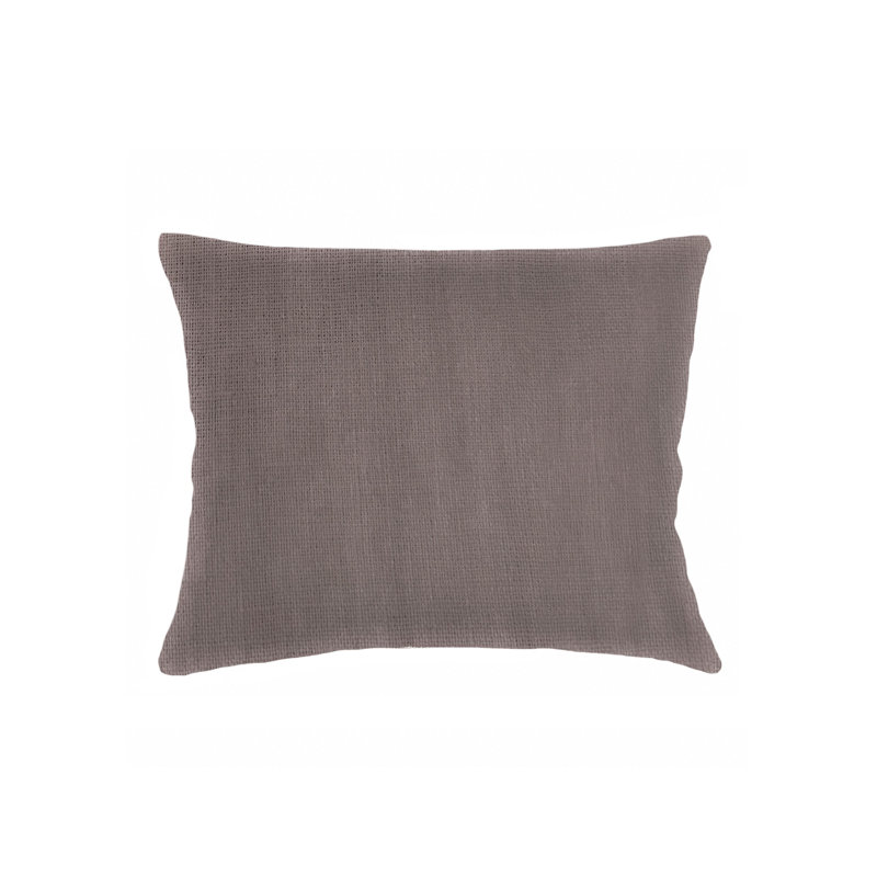 Coussin en lin Taupe So Soft, Taupe