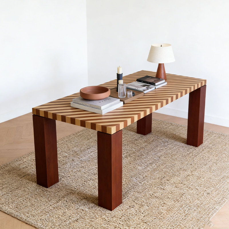 Table de salle à manger French Vintage, H 29,5 po x L 63 po x l 31,5 po