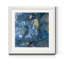 « Or indigo II », peinture sur papier encadrée-11411173-11411172