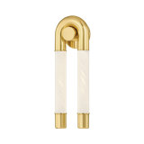 Zeme 2 Light Integrated LED Wall Sconce by Noz Nozawa for Corbett Lighting