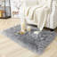Ismene Solid Colour Shag Area Rug-846224126-910443420
