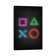 Maglietta Playstation Signs – Uomo, Nera E Blu, Cotone, Maniche Corte – Fruit Of The Loom - Foto 3