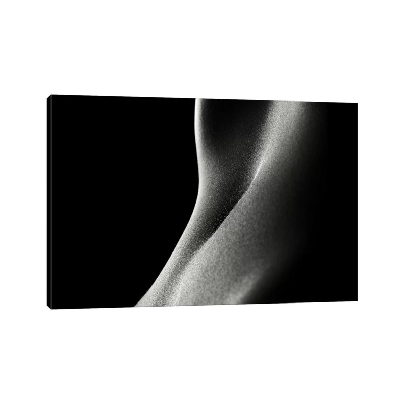 Bodyscape Woman's Stomach II by Johan Swanepoel - Wrapped Canvas Print, 20.32 cm H x 30.48 cm W